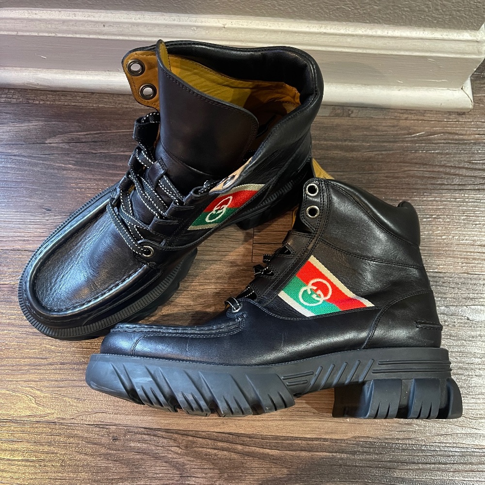 Gucci Lace up boots MEN